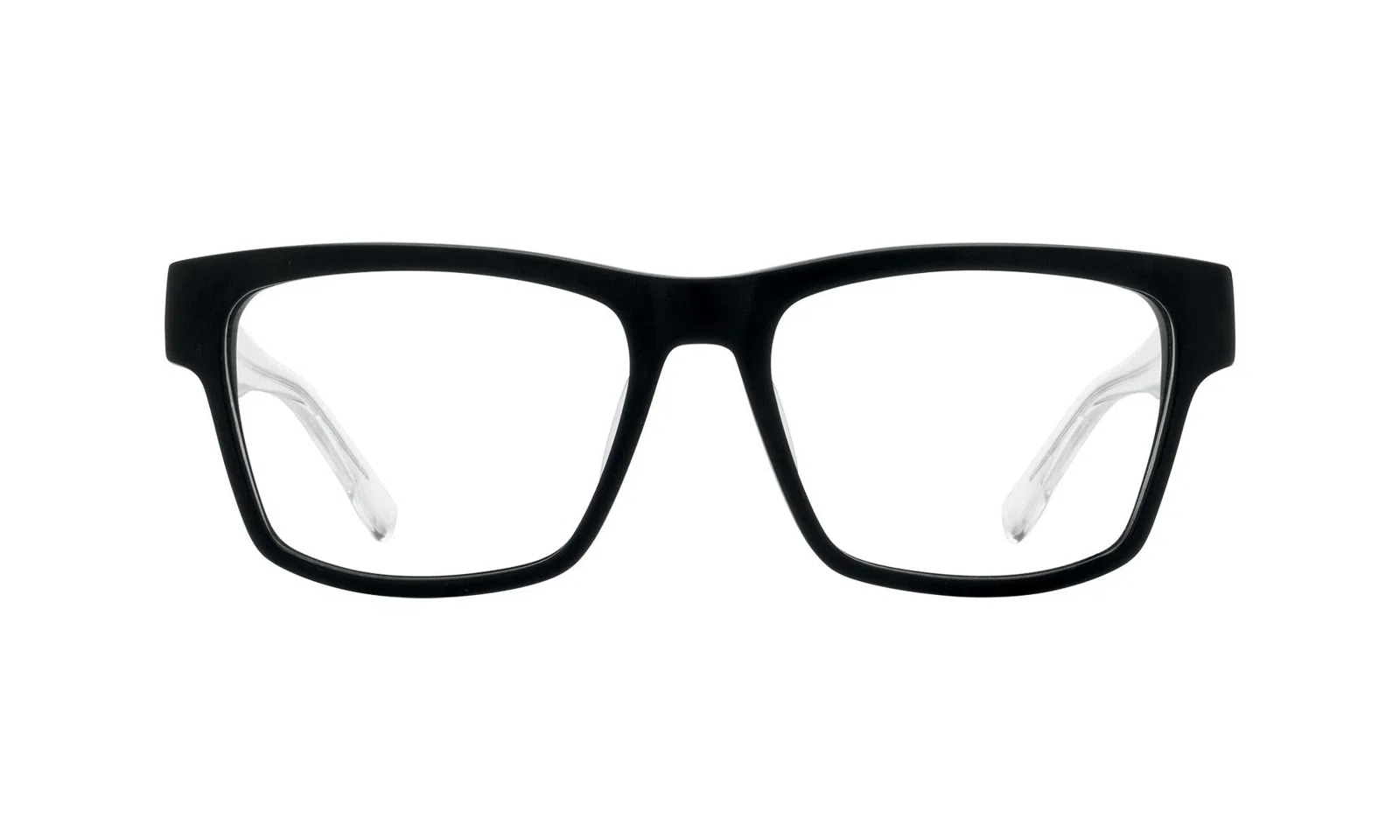 SpyOptic 570000 Eyeglasses - Matte Black Gloss Crystal - view 2
